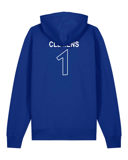 Hoodie Heavy Blau-Weiß | Clemens Höller | SV Hausmannstätten