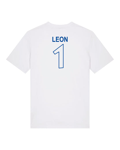 T-Shirt Regular Blau-Weiß | Leon Erlenwein | SV Hausmannstätten