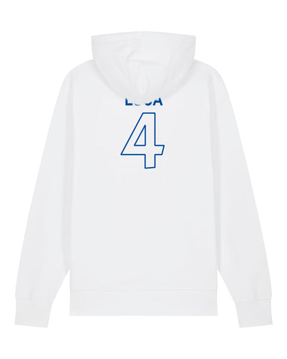 Hoodie Heavy Blau-Weiß | Luca Karner | SV Hausmannstätten