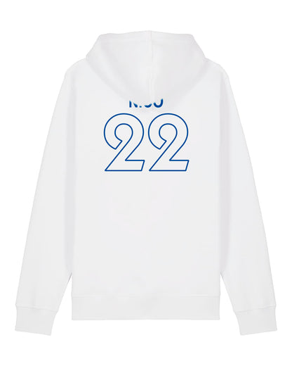 Hoodie Regular Blau-Weiß | Nico Stocker-Reicher | SV Hausmannstätten
