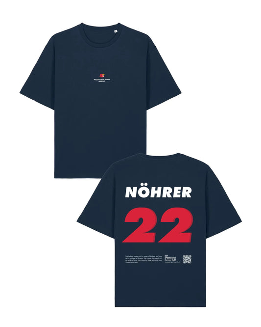 We Run Your Shop T-Shirt Oversize French Navy | Sportmerch | Andreas Nöhrer