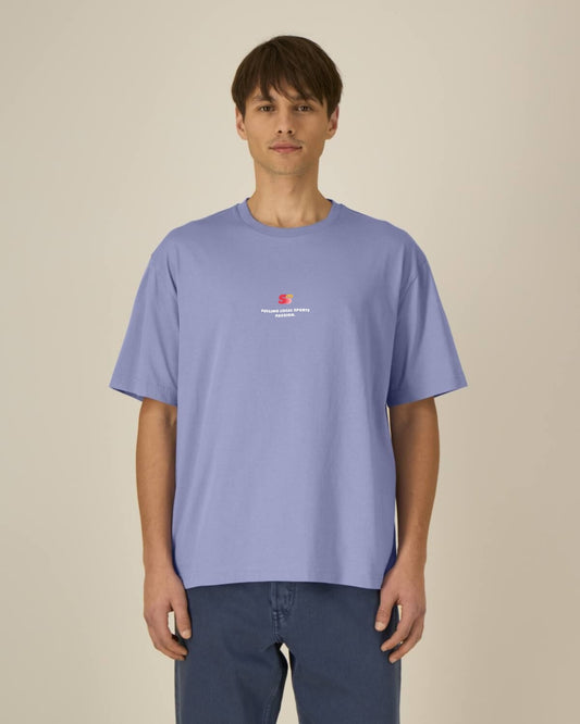 We Run Your Shop T-Shirt Oversize Violet | Sportmerch | Tim Nöhrer