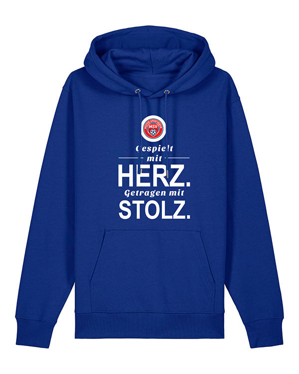 Hoodie Heavy Herz | Daniel Hoffmann | Musterverein