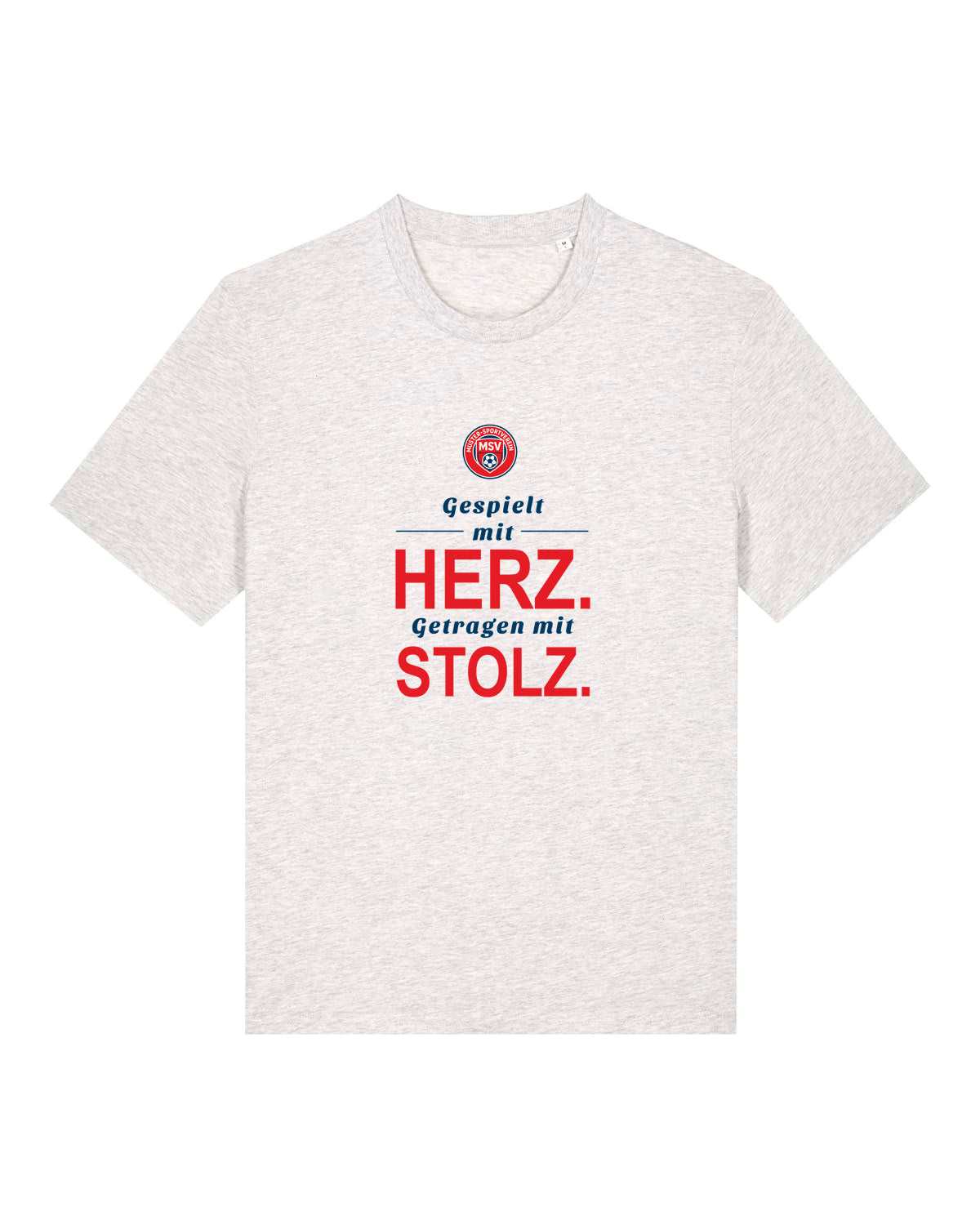 T-Shirt Regular Herz | Michael Schmidt | Musterverein